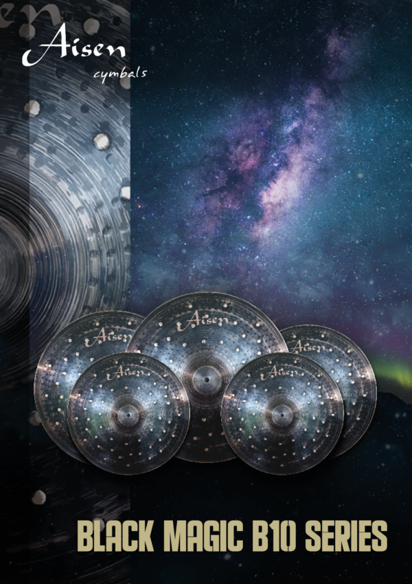 Aisen Cymbals B10 Dark Series